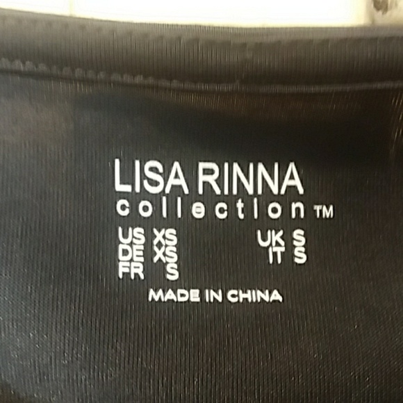 Lisa Rinna extra small black dolman sleeve shirt - Picture 2 of 5